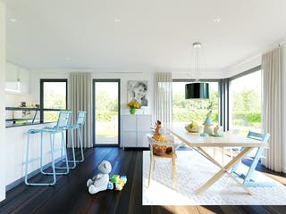 Fertighaus SOLUTION 230 V6 von Living Fertighaus Schlüsselfertig ab 571279€, Stadtvilla Innenansicht 1