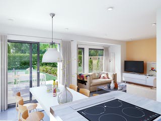 Fertighaus SOLUTION 230 V6 von Living Fertighaus Schlüsselfertig ab 571279€, Stadtvilla Innenansicht 2