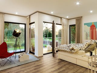 Fertighaus SOLUTION 242 V7 von Living Fertighaus Schlüsselfertig ab 598494€, Cubushaus Innenansicht 3