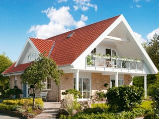 Fertighaus Stockholm von Danhaus Deutschland Schlüsselfertig ab 420307€, Satteldach-Klassiker Außenansicht 2