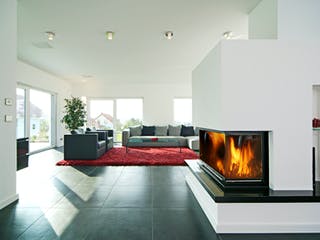 Fertighaus MH STYLE von WEISS Holzhaus Schlüsselfertig ab 609419€, Pultdachhaus Innenansicht 1