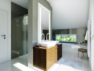 Fertighaus SUNSHINE 165 V3 von Living Fertighaus Schlüsselfertig ab 360188€, Satteldach-Klassiker Innenansicht 3