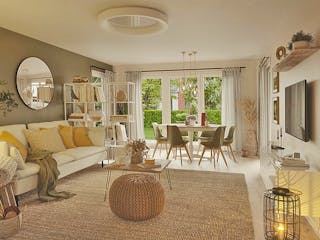 Massivhaus Bungalow 128 von Town & Country Haus Deutschland Schlüsselfertig ab 263850€, Bungalow Innenansicht 1