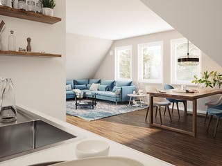 Massivhaus Domizil 192 von Town & Country Haus Deutschland Schlüsselfertig ab 349450€, Satteldach-Klassiker Innenansicht 2