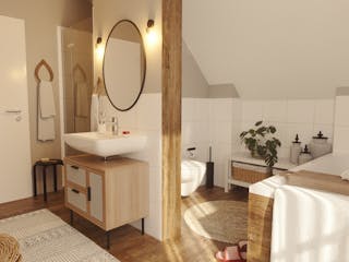 Massivhaus Lichthaus 121 von Town & Country Haus Deutschland Schlüsselfertig ab 236850€, Satteldach-Klassiker Innenansicht 4