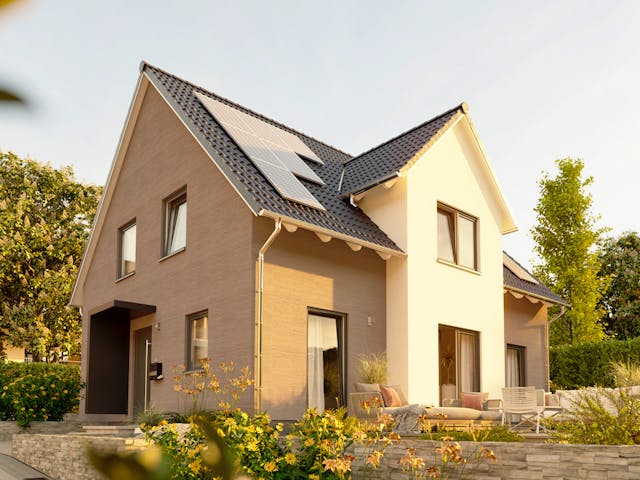 Massivhaus Lichthaus 152 von Town & Country Haus Deutschland Schlüsselfertig ab 272990€, Satteldach-Klassiker Außenansicht 1 Massivhaus Lichthaus 152 von Town & Country Haus Deutschland Schlüsselfertig ab 272990€, Satteldach-Klassiker Außenansicht 1