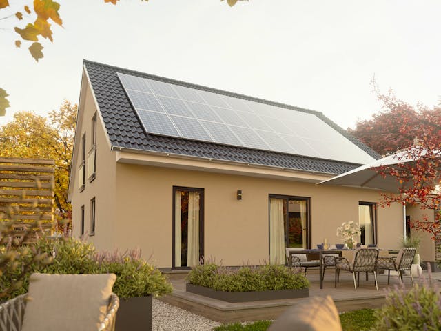 Massivhaus Mitwachshaus Flair 148 von Town & Country Haus Deutschland Schlüsselfertig ab 247500€, Außenansicht 1