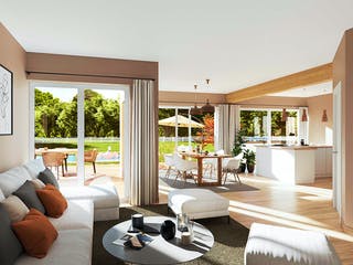 Fertighaus Bungalow Lumia von Vario-Haus - Deutschland Schlüsselfertig ab 392820€, Bungalow Innenansicht 1