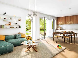 Fertighaus Duplex D115 von Vario-Haus - Österreich Schlüsselfertig ab 327090€, Satteldach-Klassiker Innenansicht 1