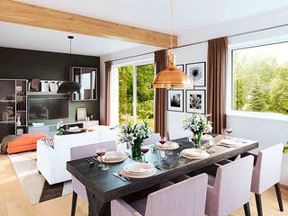 Fertighaus Family Classic von Vario-Haus - Österreich Schlüsselfertig ab 351370€, Satteldach-Klassiker Innenansicht 1