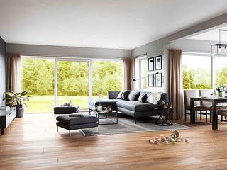 Fertighaus Bungalow S141 mit Einliegerwohnung von Vario-Haus - Österreich Schlüsselfertig ab 407870€, Bungalow Innenansicht 1