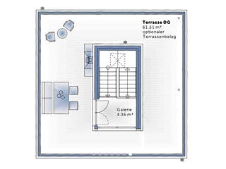 Fertighaus New Design Sky View von Vario-Haus - Österreich Schlüsselfertig ab 450280€, Cubushaus Grundriss 3