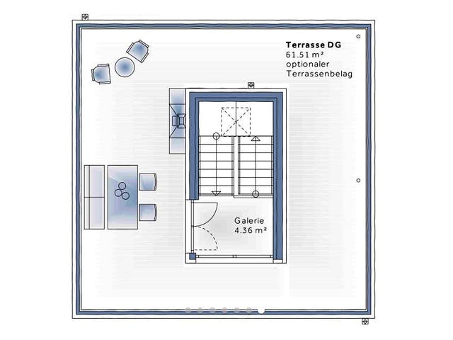 Fertighaus New Design SkyView von Vario-Haus - Deutschland Schlüsselfertig ab 475670€, Cubushaus Grundriss 3