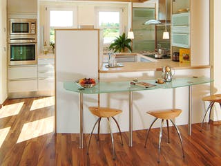 Fertighaus MH VISION von WEISS Holzhaus Schlüsselfertig ab 404492€, Satteldach-Klassiker Innenansicht 3