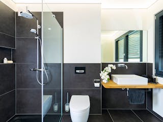 Fertighaus Mehrgenerationenhaus mit 4 Mietwohnungen von WeberHaus - Mehrfamilienhäuser, Cubushaus Innenansicht 8