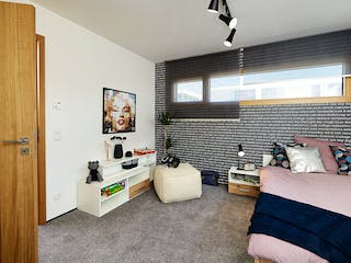 Fertighaus Ausstellungshaus Fellbach Stadtvilla von WeberHaus Schlüsselfertig ab 525000€, Stadtvilla Innenansicht 10