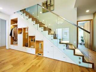 Fertighaus Ausstellungshaus Fellbach Stadtvilla von WeberHaus Schlüsselfertig ab 525000€, Stadtvilla Innenansicht 7