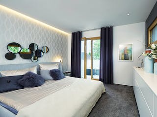 Fertighaus Ausstellungshaus Fellbach Stadtvilla von WeberHaus Schlüsselfertig ab 525000€, Stadtvilla Innenansicht 9