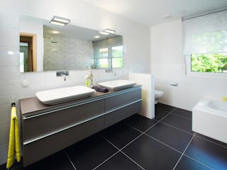 Fertighaus Ausstellungshaus Rheinau-Linx CityLife 700 von WeberHaus Schlüsselfertig ab 405000€, Cubushaus Innenansicht 8