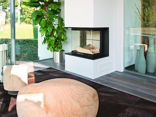 Fertighaus Ausstellungshaus Villingen-Schwenningen von WeberHaus Schlüsselfertig ab 600000€, Cubushaus Innenansicht 2