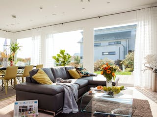 Fertighaus Ausstellungshaus Wenden CityLife 700 von WeberHaus Schlüsselfertig ab 489000€, Stadtvilla Innenansicht 1