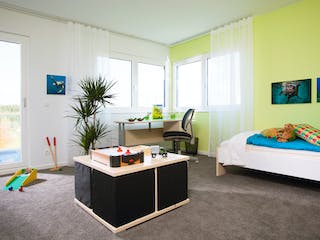 Fertighaus Ausstellungshaus Wenden CityLife 700 von WeberHaus Schlüsselfertig ab 489000€, Stadtvilla Innenansicht 6