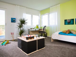 Fertighaus Ausstellungshaus Wenden CityLife 700 von WeberHaus Schlüsselfertig ab 457000€, Stadtvilla Innenansicht 6