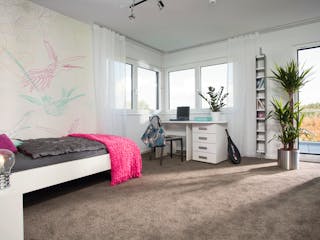 Fertighaus Ausstellungshaus Wenden CityLife 700 von WeberHaus Schlüsselfertig ab 457000€, Stadtvilla Innenansicht 7