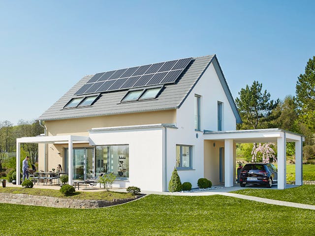 Fertighaus Ausstellungshaus Wenden generation5.5 110 von WeberHaus Schlüsselfertig ab 430000€, Außenansicht 1 Fertighaus Ausstellungshaus Wenden generation5.5 110 von WeberHaus Schlüsselfertig ab 430000€, Außenansicht 1