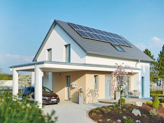 Fertighaus Ausstellungshaus Wenden generation5.5 110 von WeberHaus Schlüsselfertig ab 373000€, Außenansicht 2