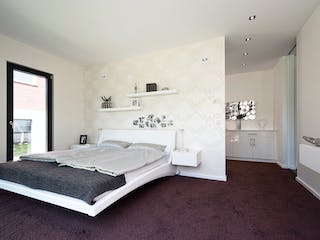 Fertighaus Ausstellungshaus Mannheim Bungalow von WeberHaus Schlüsselfertig ab 656000€, Bungalow Innenansicht 6