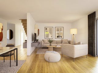 Fertighaus Jubiläumshaus Balance 355 von WeberHaus Schlüsselfertig ab 348650€, Satteldach-Klassiker Innenansicht 1