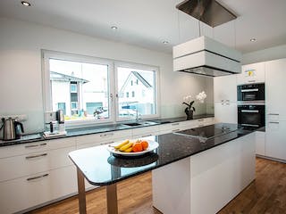 Fertighaus Kundenhaus Balance 400 von WeberHaus Schlüsselfertig ab 653150€, Cubushaus Innenansicht 2