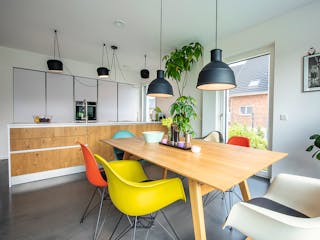 Fertighaus Kundenhaus Klee - CityLife 450 von WeberHaus Schlüsselfertig ab 431700€, Cubushaus Innenansicht 1