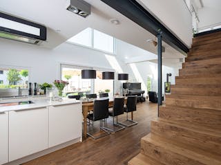 Fertighaus Kundenhaus Friemert sunshine 310 von WeberHaus Schlüsselfertig ab 374600€, Satteldach-Klassiker Innenansicht 3