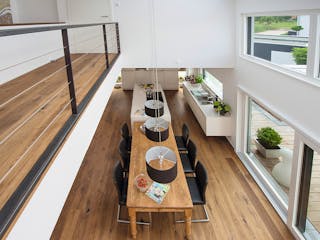 Fertighaus Kundenhaus Friemert sunshine 310 von WeberHaus Schlüsselfertig ab 374600€, Satteldach-Klassiker Innenansicht 5