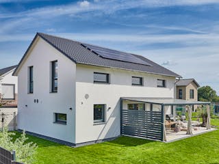 Fertighaus Kundenhaus Croce - generation5.5 Haus 200 von WeberHaus Schlüsselfertig ab 361500€, Außenansicht 3