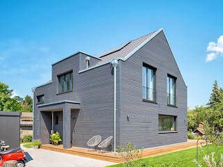 Fertighaus Kundenhaus Heinemann - generation5.5 Haus 150 von WeberHaus Schlüsselfertig ab 340840€, Außenansicht 1