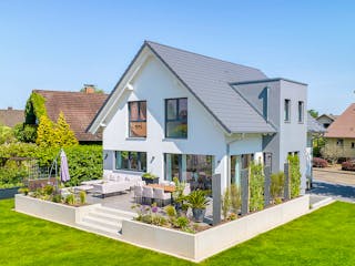 Fertighaus Kundenhaus Jungmann - generation5.5 Haus 200 von WeberHaus Schlüsselfertig ab 377430€, Außenansicht 1