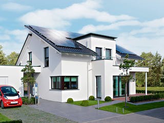 Fertighaus Ausstellungshaus Köln - generation5.5 200 von WeberHaus Schlüsselfertig ab 464000€, Außenansicht 1