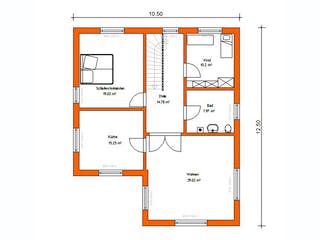 Massivhaus Stadtvilla 352 von WEIOTT-Massiv-Haus, Stadtvilla Grundriss 1