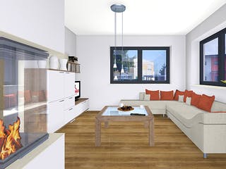 Fertighaus EDITION B 98 von WOLF-HAUS Schlüsselfertig ab 358720€, Bungalow Innenansicht 1