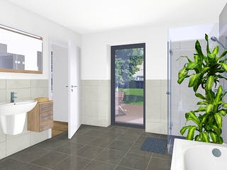 Fertighaus EDITION B 98 von WOLF-HAUS Schlüsselfertig ab 358720€, Bungalow Innenansicht 5