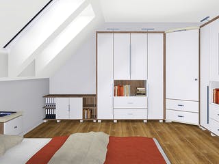 Fertighaus EDITION D 122/124 von WOLF-HAUS Schlüsselfertig ab 330106€, Satteldach-Klassiker Innenansicht 5