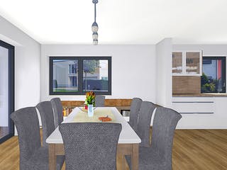 Fertighaus EDITION D 133/134 von WOLF-HAUS Schlüsselfertig ab 401842€, Satteldach-Klassiker Innenansicht 2