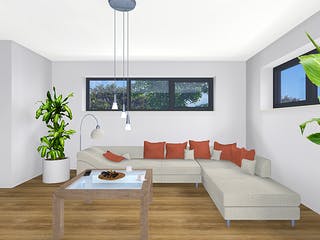 Fertighaus EDITION E 165 von WOLF-HAUS Schlüsselfertig ab 399778€, Satteldach-Klassiker Innenansicht 1