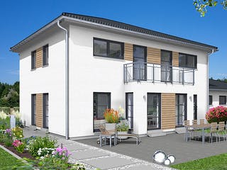 Fertighaus EDITION S 174 von WOLF-HAUS Schlüsselfertig ab 458801€, Stadtvilla Außenansicht 2