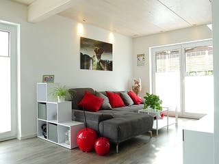 Fertighaus Haus Bültmann von Wiese und Heckmann, Stadtvilla Innenansicht 1