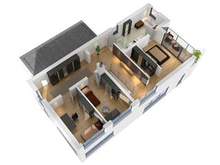 Massivhaus Einfamilienhaus BHS 182 von Ytong Bausatzhaus, Cubushaus Grundriss 4