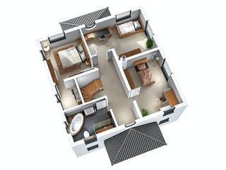 Massivhaus Stadtvilla STV 157 von Ytong Bausatzhaus, Stadtvilla Grundriss 4